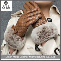 China wholesale high quality gloves with nails leather